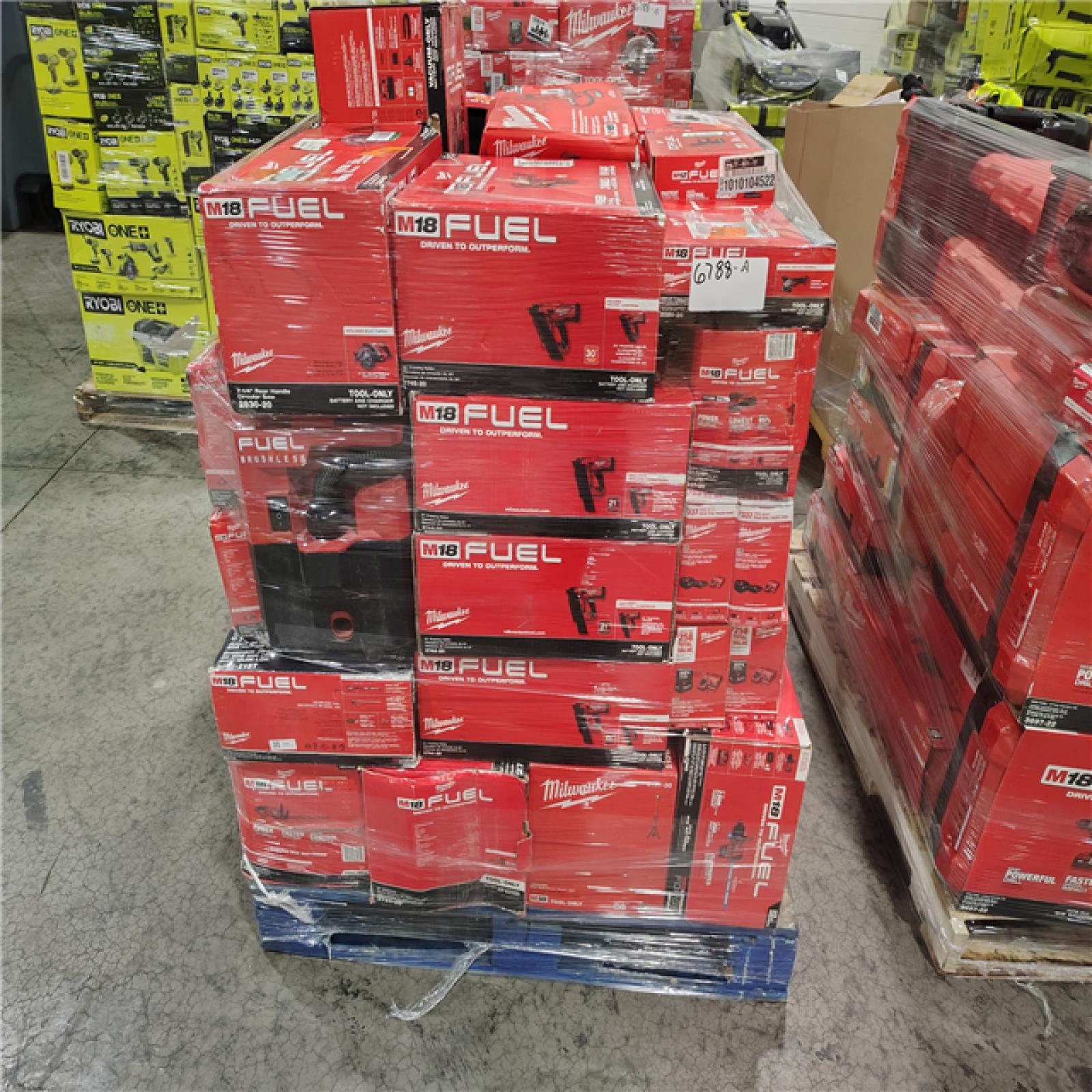 Pittston Location As-Is Power Tools Partial Truckload (10 Pallets) 6788-A