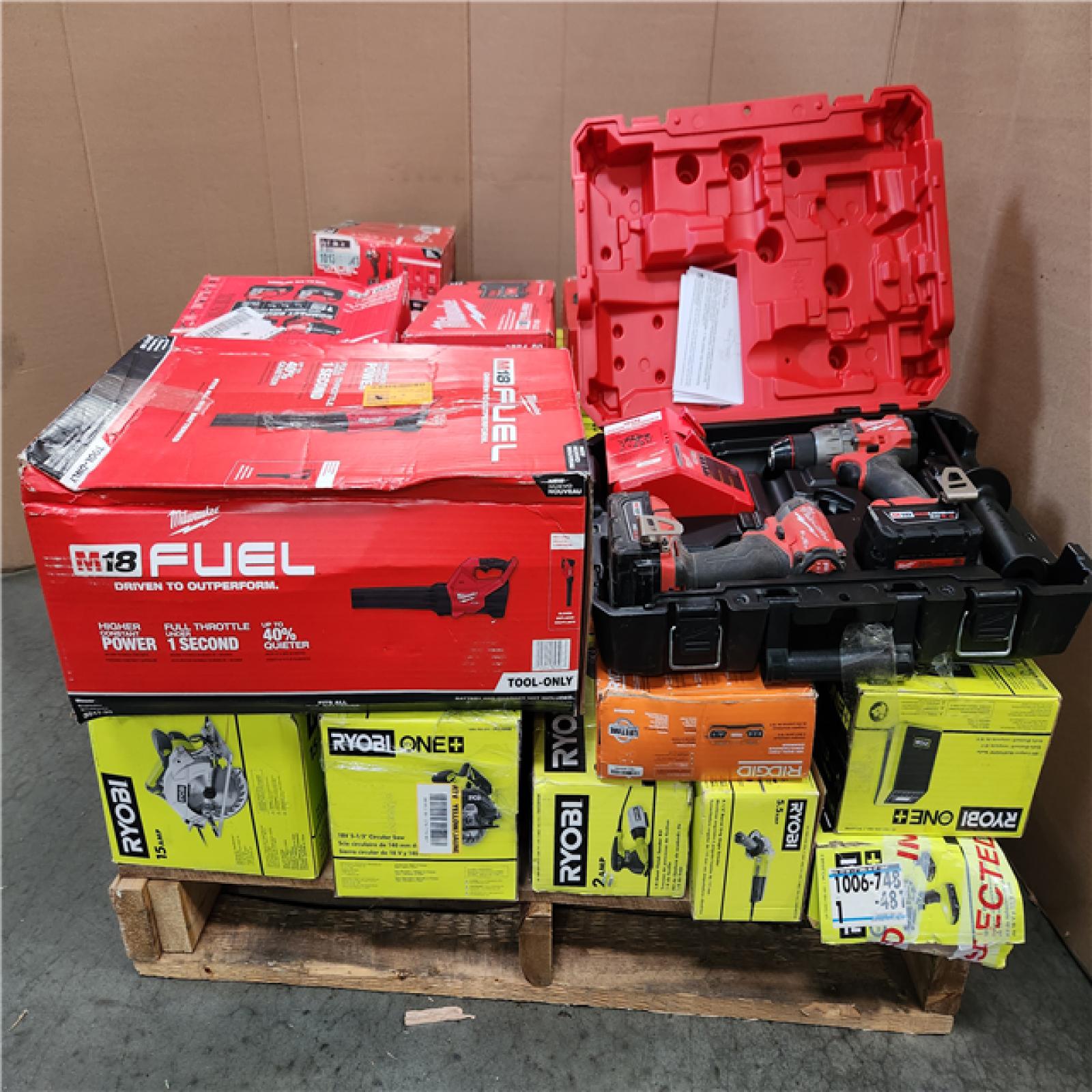 CALIFORNIA AS-IS TOOL PALLET