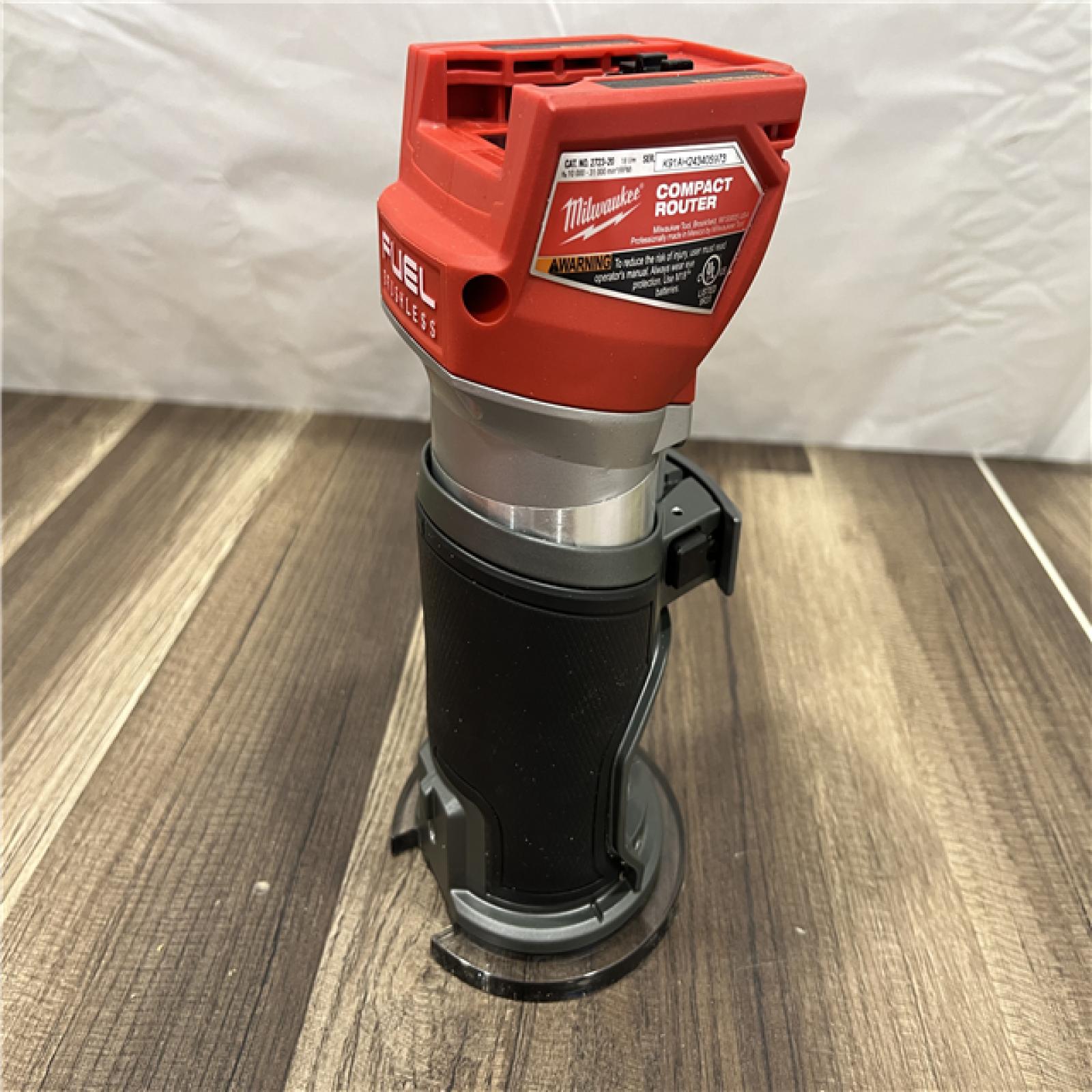 GOOD Milwaukee 2723-20 M18 FUEL 18V Cordless Li-Ion Compact Router - Bare Tool
