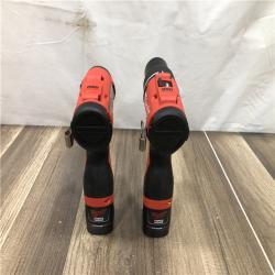 AS-IS Milwaukee 12-Volt Lithium-Ion Brushless Cordless Subcompact Drill and Impact Driver Combo Kit