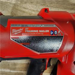 HOUSTON LOCATION - AS-IS Milwaukee 2744-20 M18 FUEL 3-1/2 in. 18-Volt 21-Degree Lithium-Ion Brushless Cordless Framing Nailer (Tool-Only)