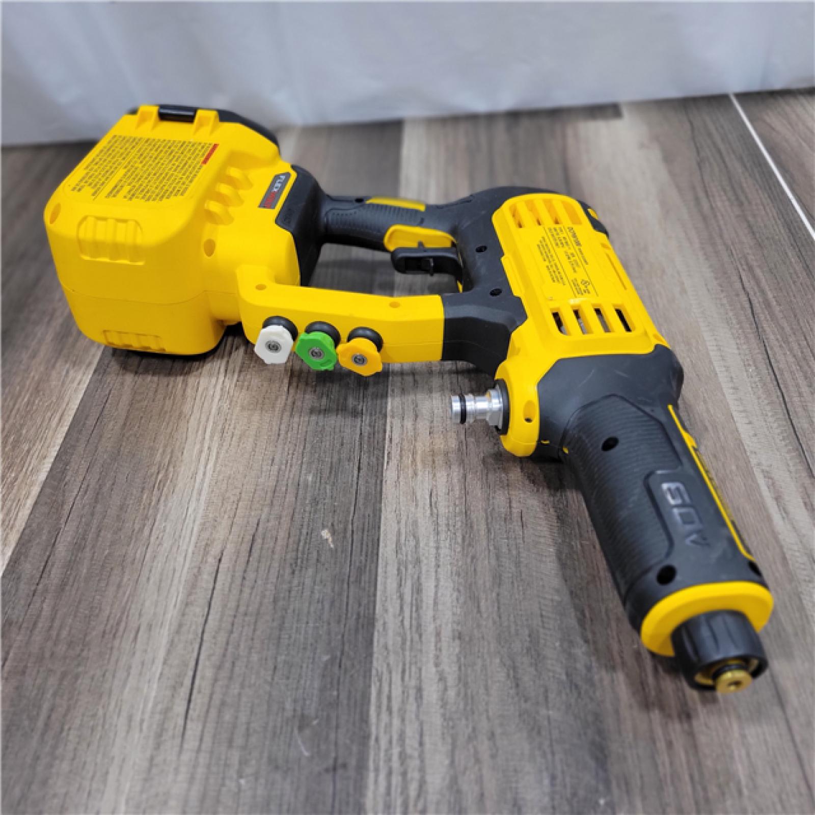 AS-IS   DEWALT FLEXVOLT 60V MAX 1000 PSI 1.0 GPM Cold Water Cordless Battery Power Cleaner (Tool Only)