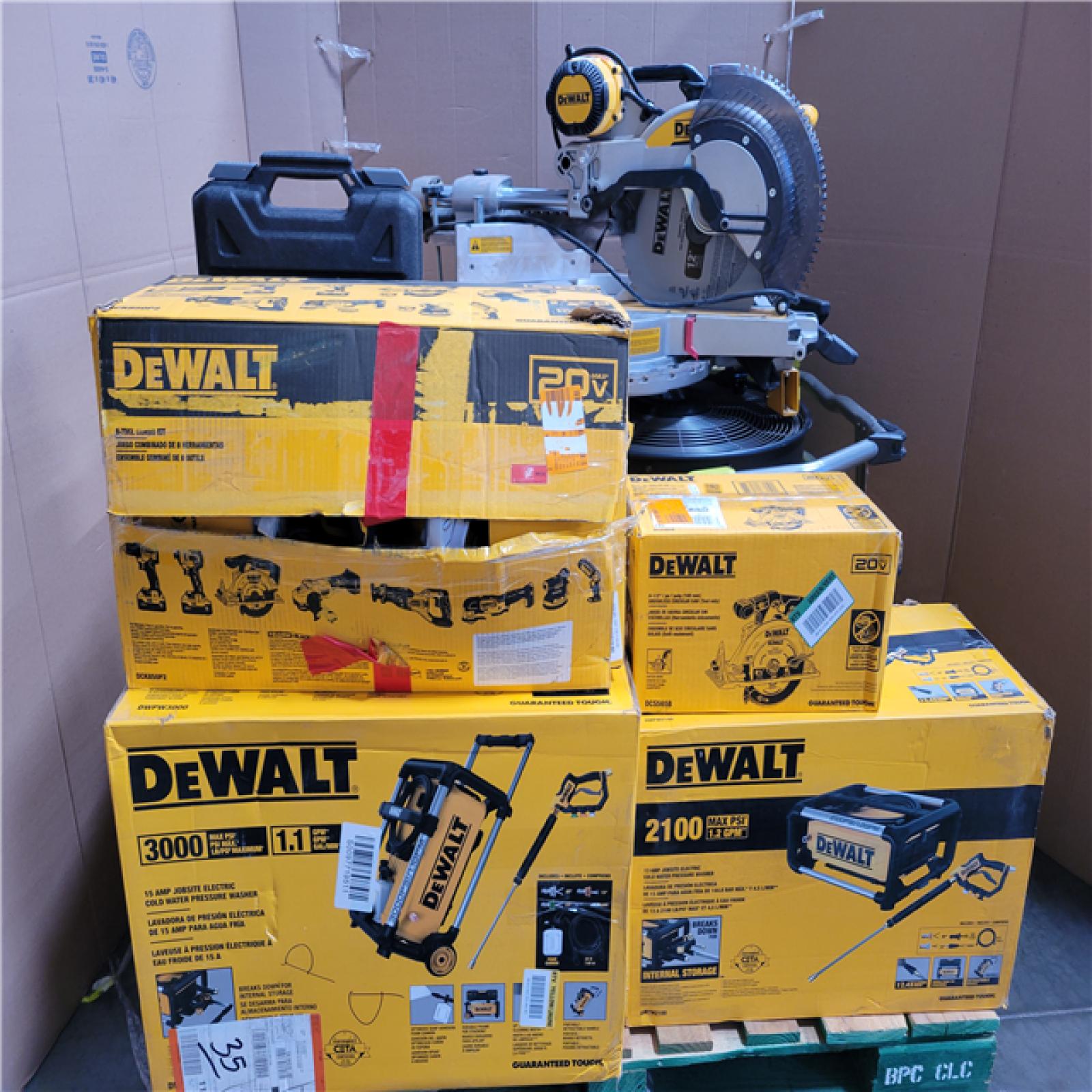 CALIFORNIA AS-IS TOOL PALLET