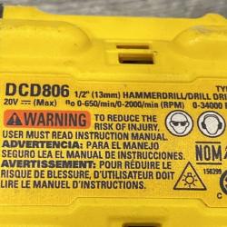 AS-IS DEWALT 20V XR Brushless Cordless 1/2 in. Hammer Drill (Tool-Only)