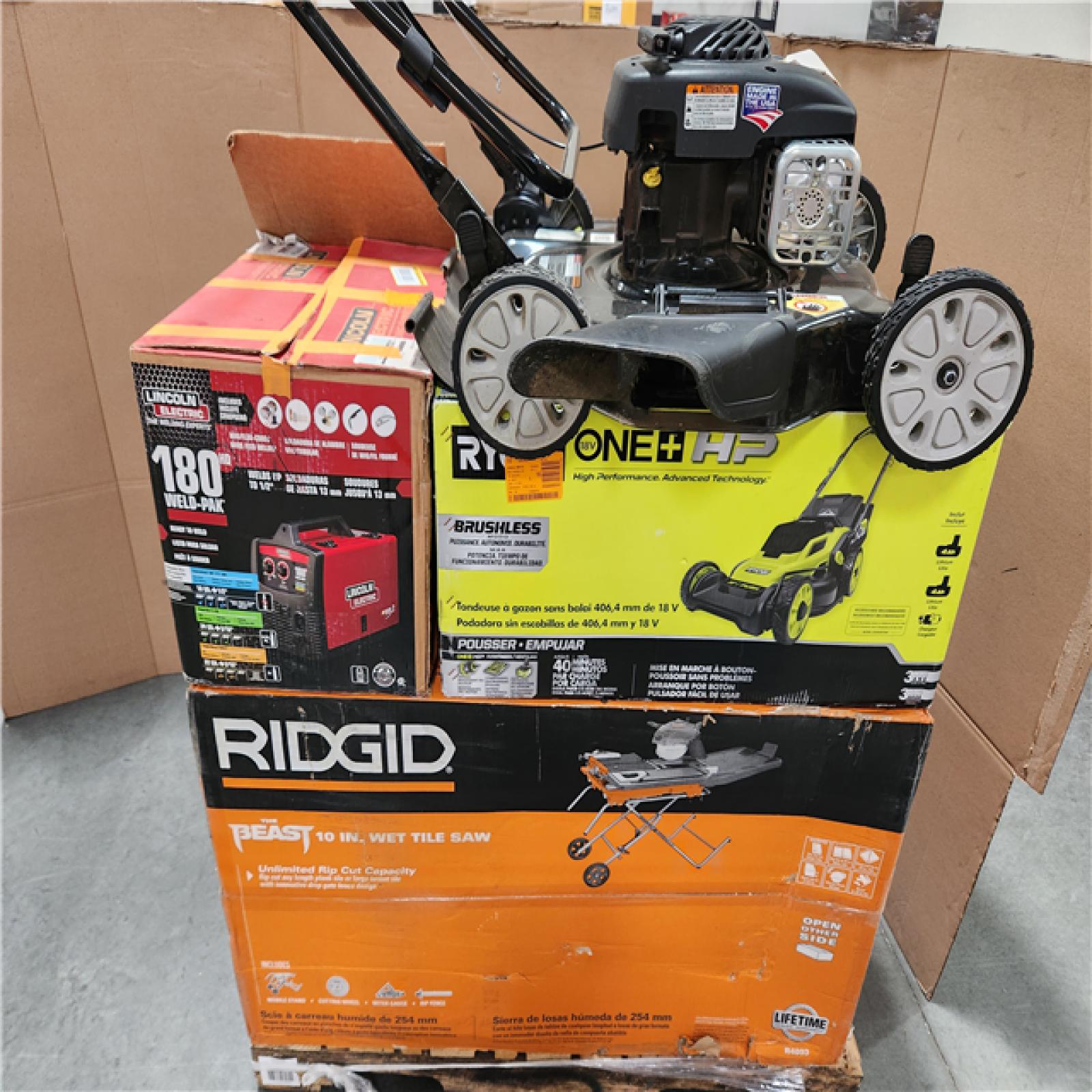 CALIFORNIA AS-IS OUTDOOR POWER EQUIPMENT