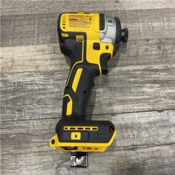 AS-IS DEWALT 20V MAX XR Cordless Brushless 3-Speed 1/4 in. Impact Driver Kit