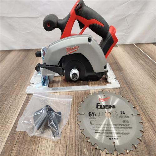 AS-IS - Milwaukee M18 18V Lithium-Ion Cordless 6-1/2 in. Circular Saw (Tool-Only)