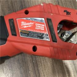 AS-IS Milwaukee 12V Lithium-Ion Cordless Copper Tubing Cutter (Tool-Only)