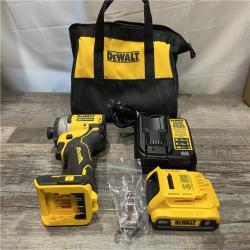 AS-IS DEWALT Atomic 20V Max Lithium-Ion Brushless Cordless Compact 1/4 in. Impact Driver Kit