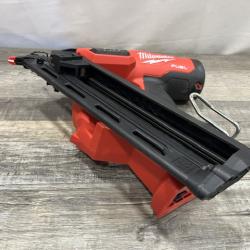 AS-IS Milwaukee FUEL 18V Lithium-Ion Brushless Cordless Gen II 15-Gauge Angled Nailer (Tool-Only)