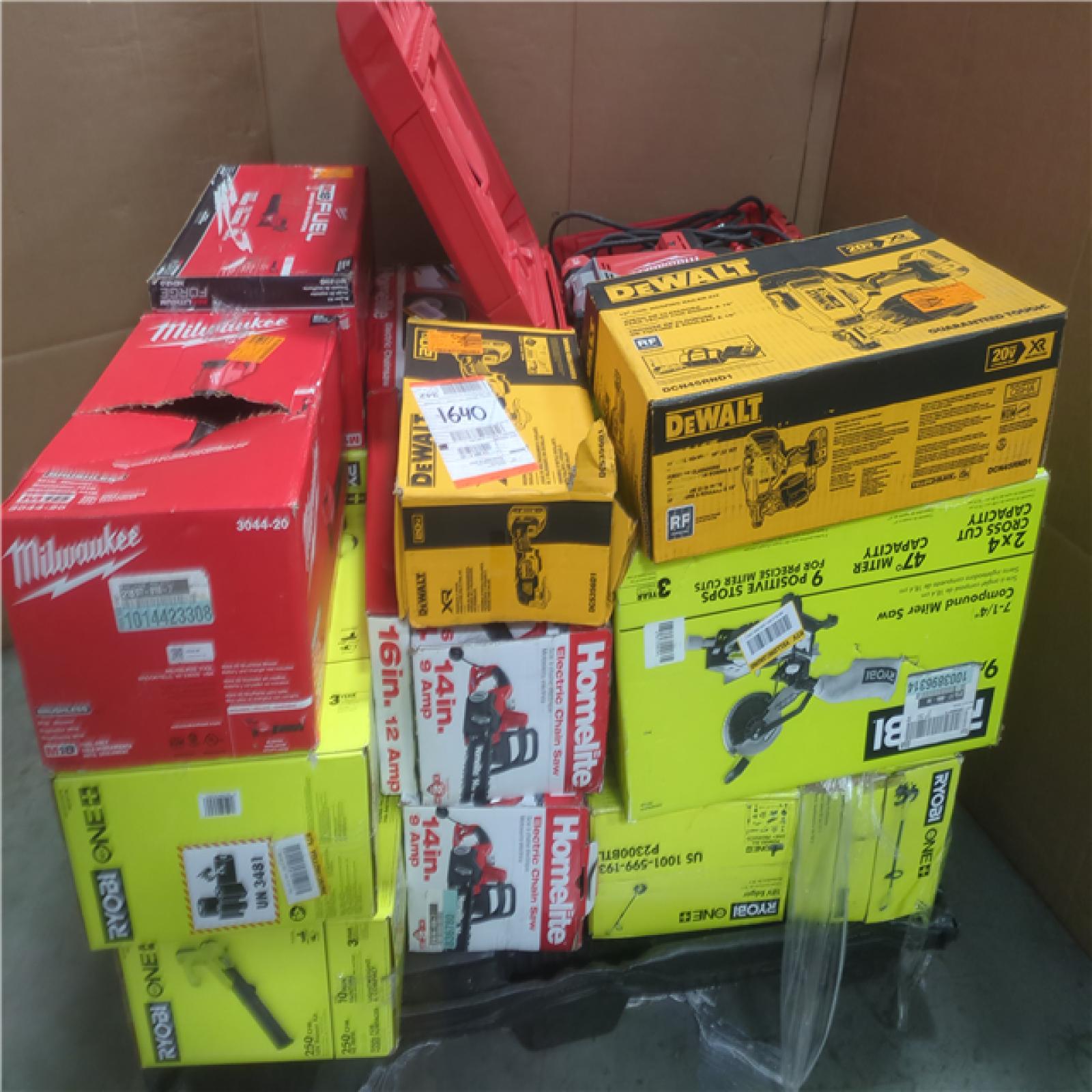 CALIFORNIA AS-IS TOOL PALLET