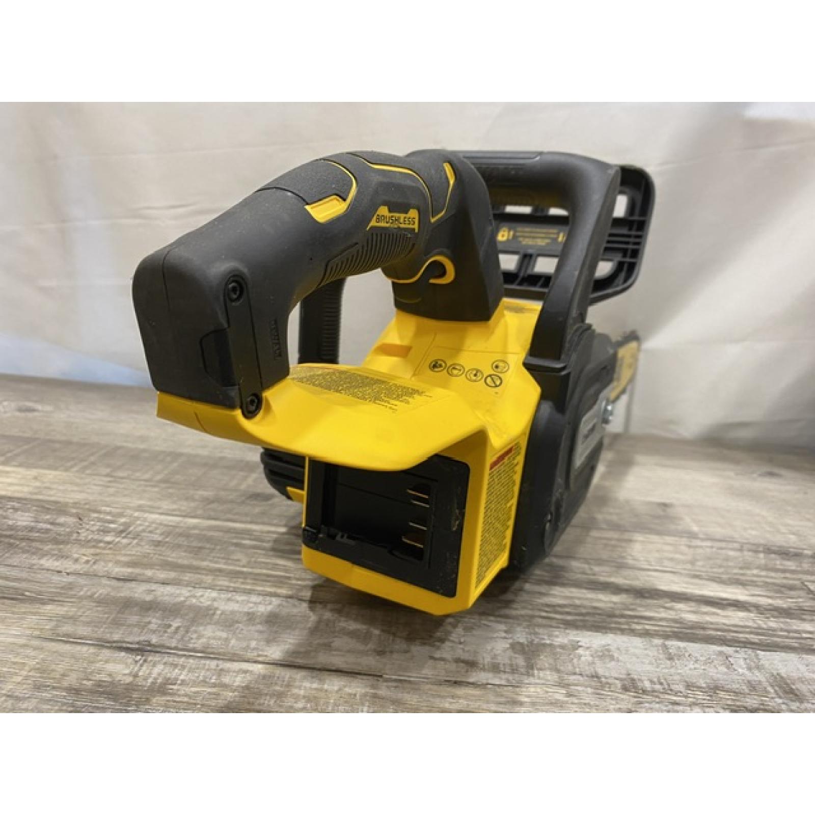 AS-IS DEWALT 20V MAX 12 in. Cordless Battery Powered Chainsaw (Tool Only)
