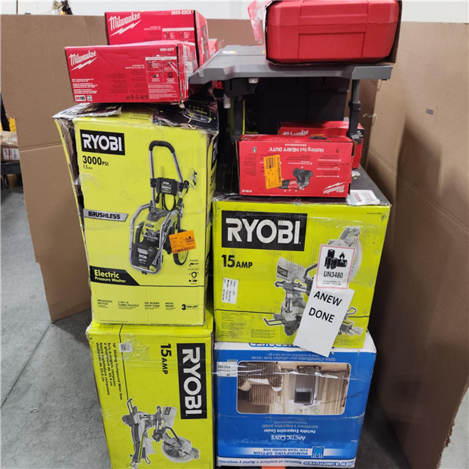 California AS-IS Tool Pallet