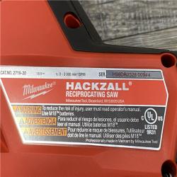 AS-IS Milwaukee FUEL 18V Lithium-Ion Brushless Cordless HACKZALL Reciprocating Saw Kit
