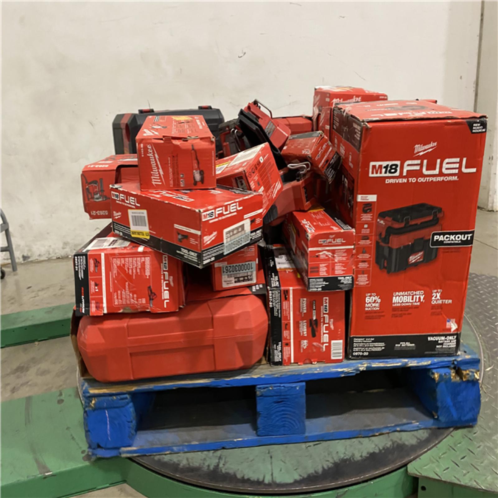 Dallas Location - As-Is MILWAUKEE Tool Pallet