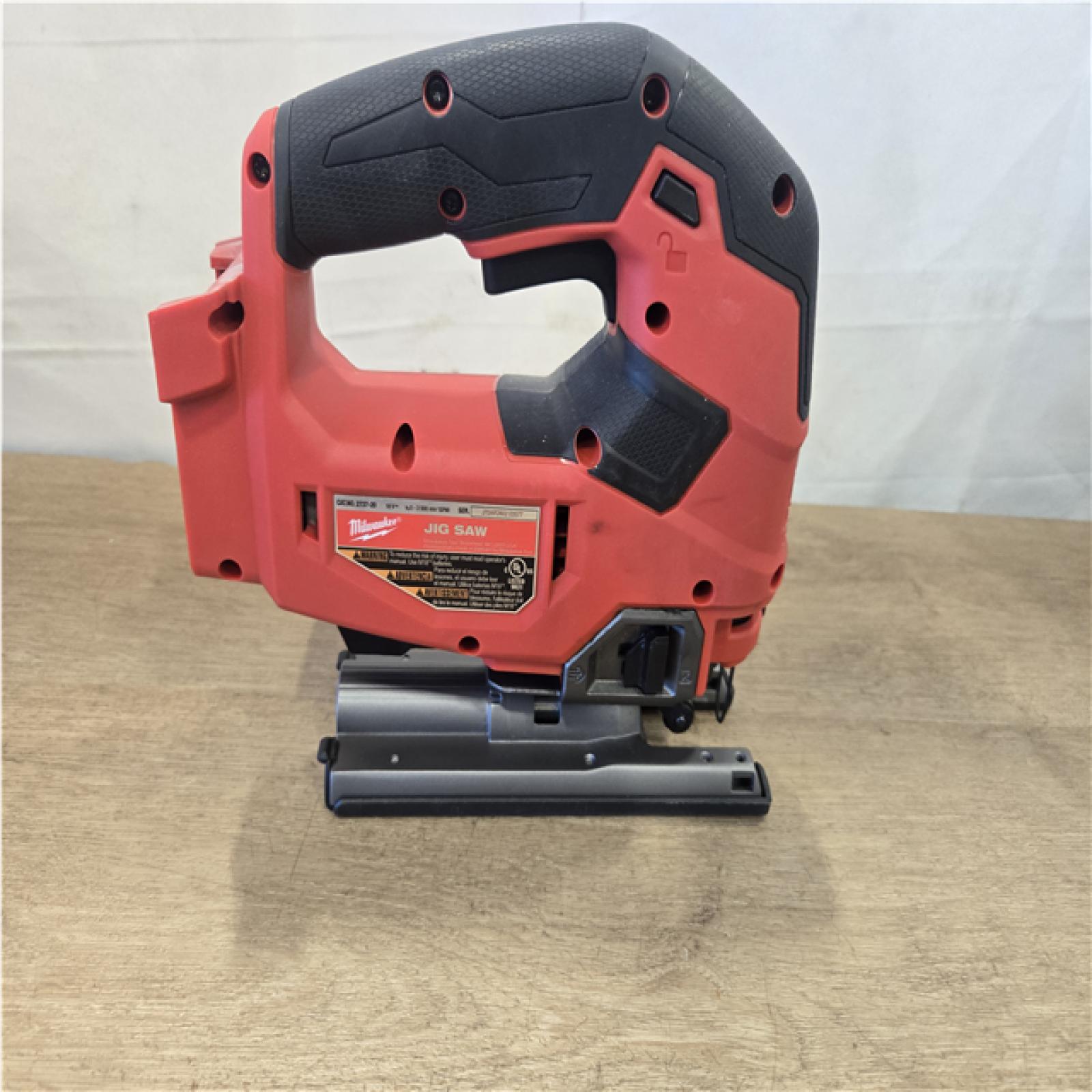 AS-IS Milwaukee FUEL 18V Lithium-Ion Brushless Cordless Jig Saw (Tool-Only)