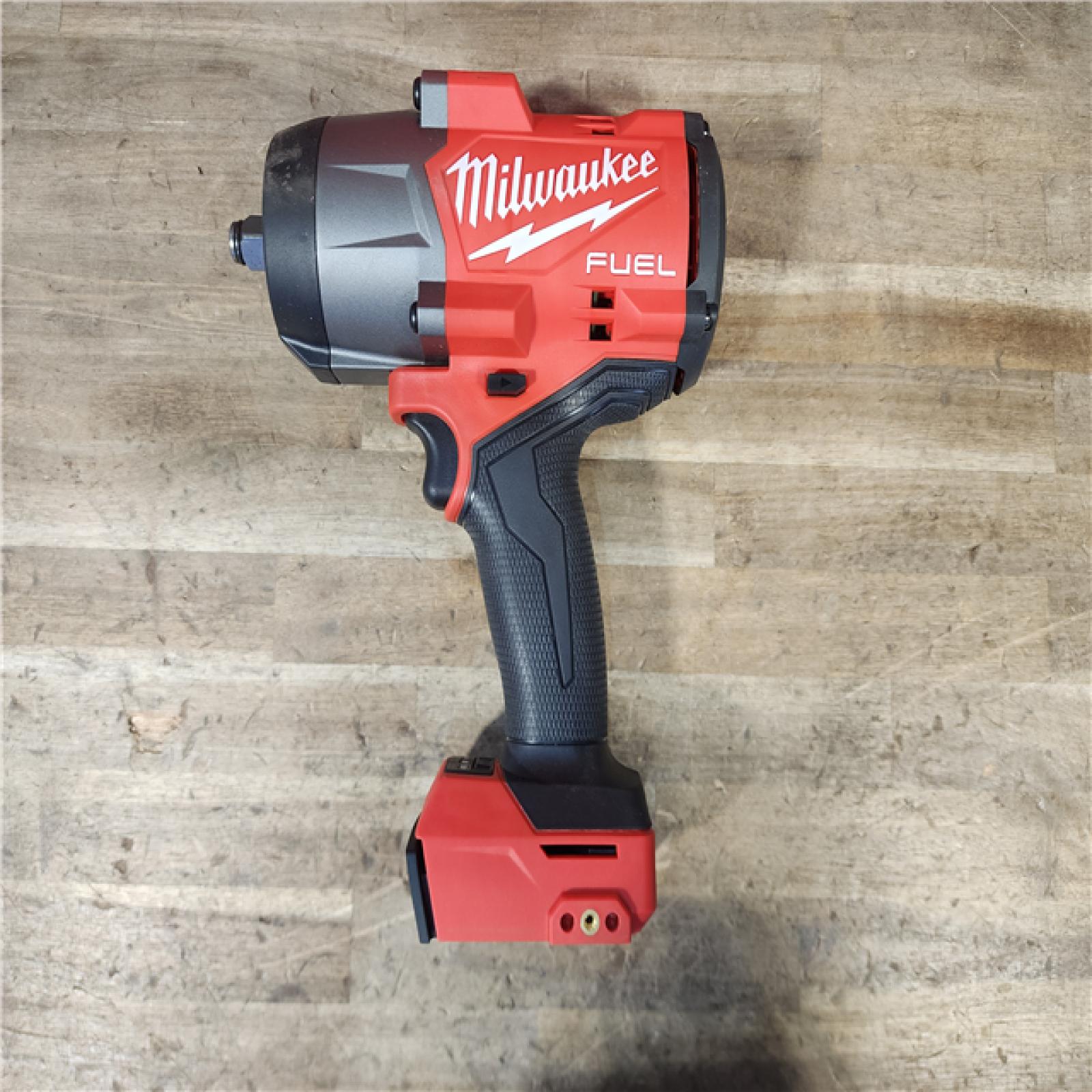 HOUSTON LOCATION - AS-IS Milwaukee M18 FUEL 18V Lithium-Ion Brushless Cordless 1/2 in. Impact Wrench with Friction Ring (Tool-Only)