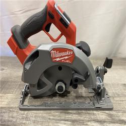 AS-IS Milwaukee FUEL 18V Lithium-Ion Brushless Cordless 7-1/4 in. Circular Saw (Tool-Only)