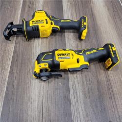 AS-IS DEWALT 20-Volt MAX Lithium-Ion Cordless 7-Tool Combo Kit with 2.0 Ah Battery, 5.0 Ah Battery and Charger