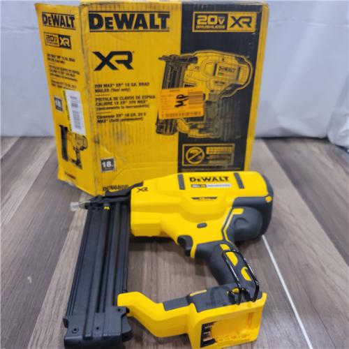 AS-IS  DeWalt 20V MAX XR Lithium-Ion Electric Cordless 18-Gauge Brad Nailer (Tool Only)