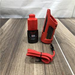 AS-IS Milwaukee Men's X-Large 12-Volt Lithium-Ion Cordless Tough Shell Black Heated Jacket Kit