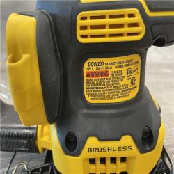 AS-IS DEWALT 20V MAX XR Cordless Brushless 1/4 Sheet Variable Speed Sander (Tool Only)