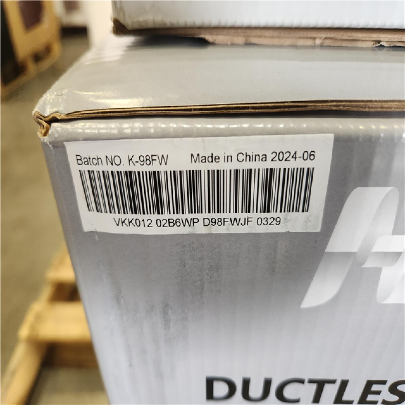 Phoenix NEW Hessaire DIY 22 SEER2 12 000 BTU Wi-Fi 1-Ton Ductless Mini Split Air Conditioner and Heat Pump Variable Speed Inverter-115-Volt (SEALED)