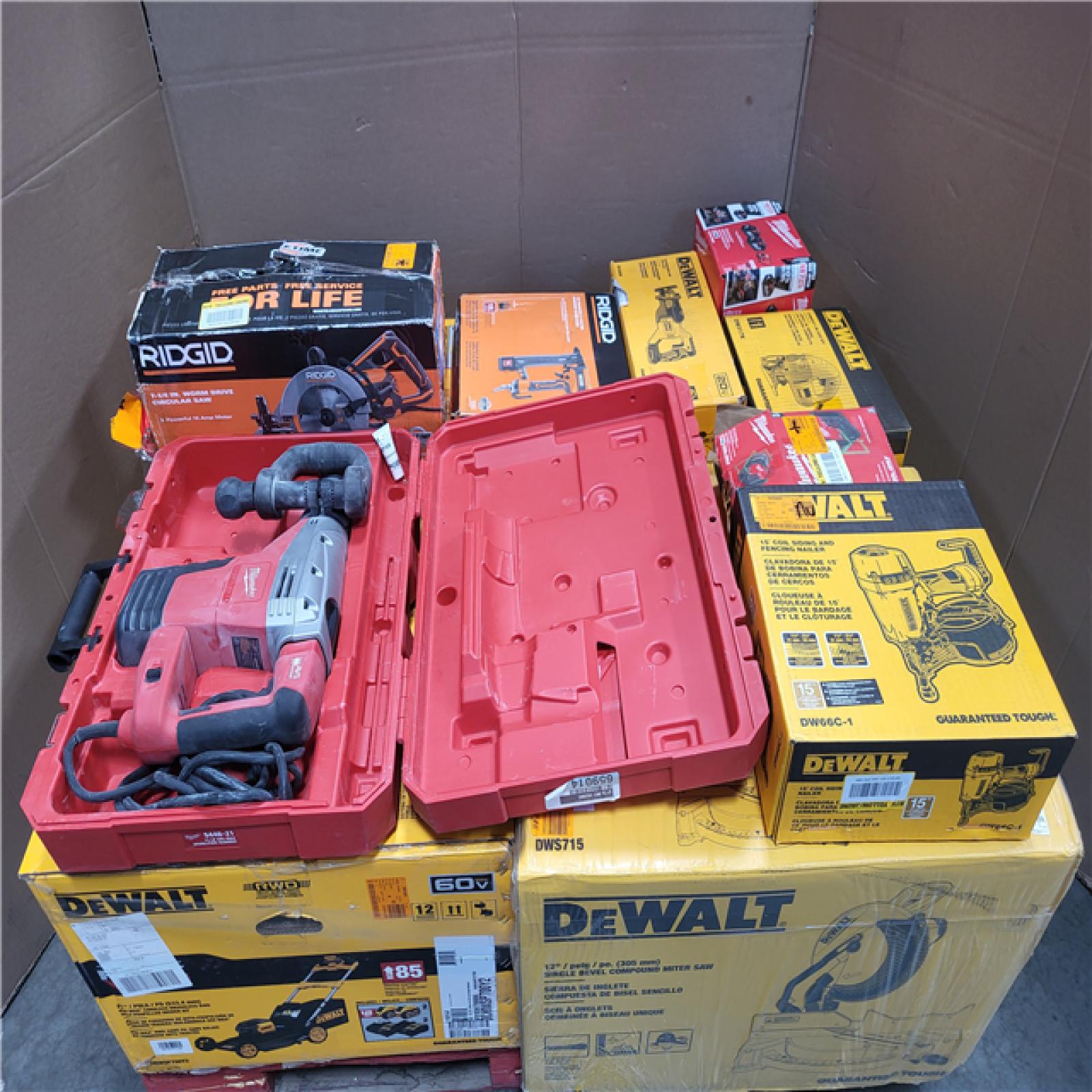CALIFORNIA AS-IS TOOL PALLET