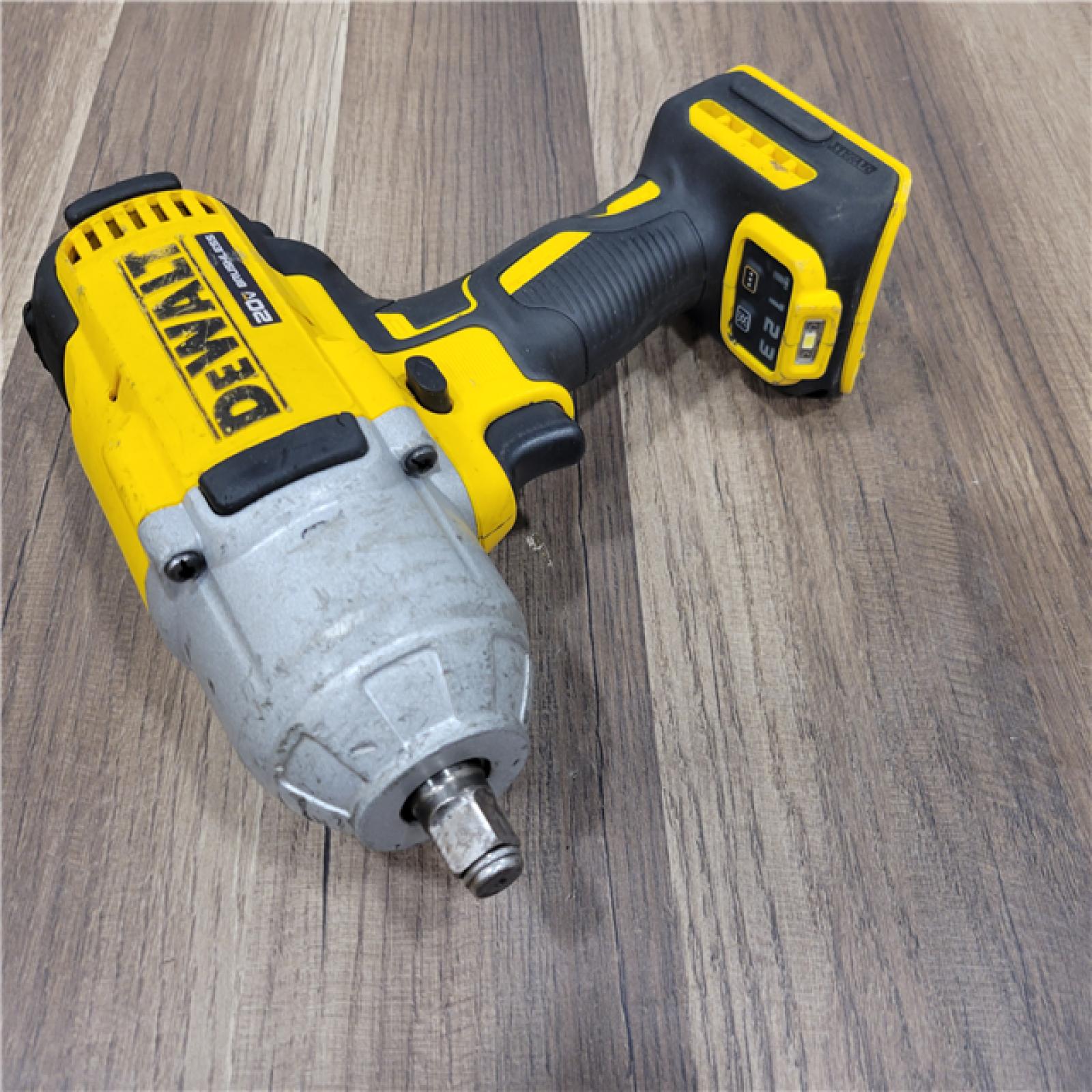 AS-IS DEWALT 20V MAX XR Lithium-Ion Cordless 1/2 High Torque Hog Ring Anvil Impact Wrench (Tool Only)