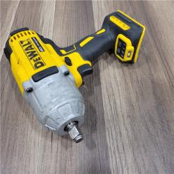 AS-IS DEWALT 20V MAX XR Lithium-Ion Cordless 1/2 High Torque Hog Ring Anvil Impact Wrench (Tool Only)