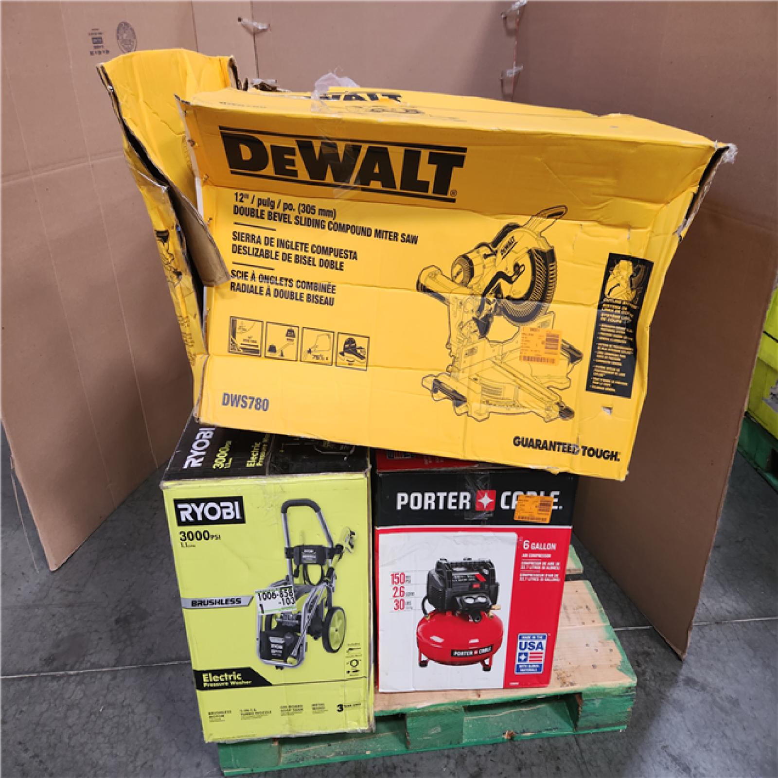 CALIFORNIA AS-IS TOOL PALLET