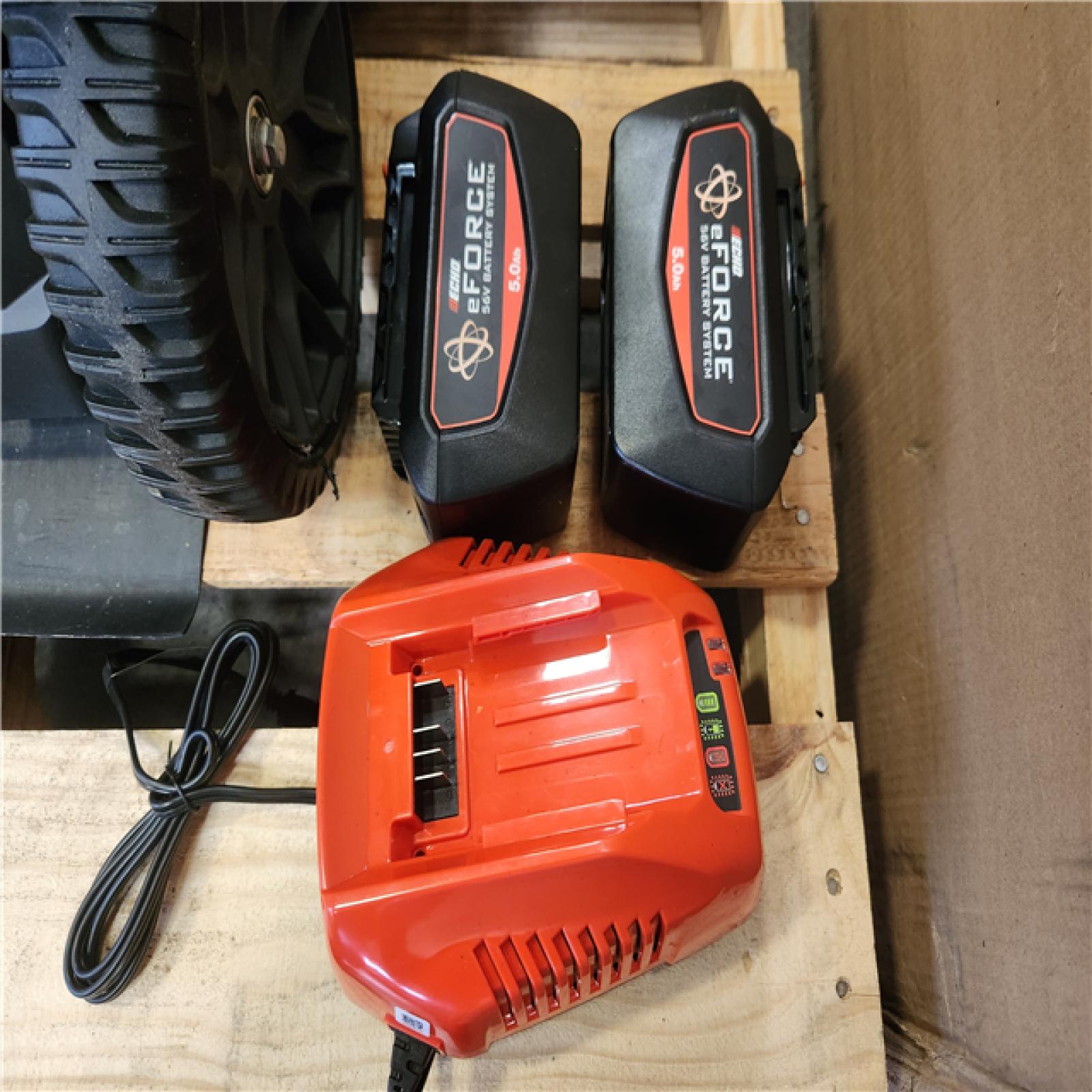 Phoenix NEW ECHO 56V 21 in. Cordless Battery 3-in-1 Walk Behind Self-Propelled Lawn Mower w/ (2) 5Ah Batteries and Rapid Charger