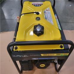 CALIFORNIA NEW CHAMPION PORTABLE GENERATOR 7850 STARTING WATTS