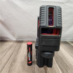 AS-IS- Milwaukee -Green Beam Laser Cross Line Plumb Point Rechargeable USB (TOOL ONLY)