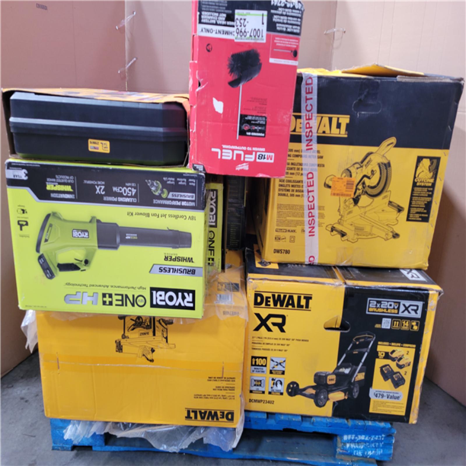 CALIFORNIA AS-IS TOOL PALLET