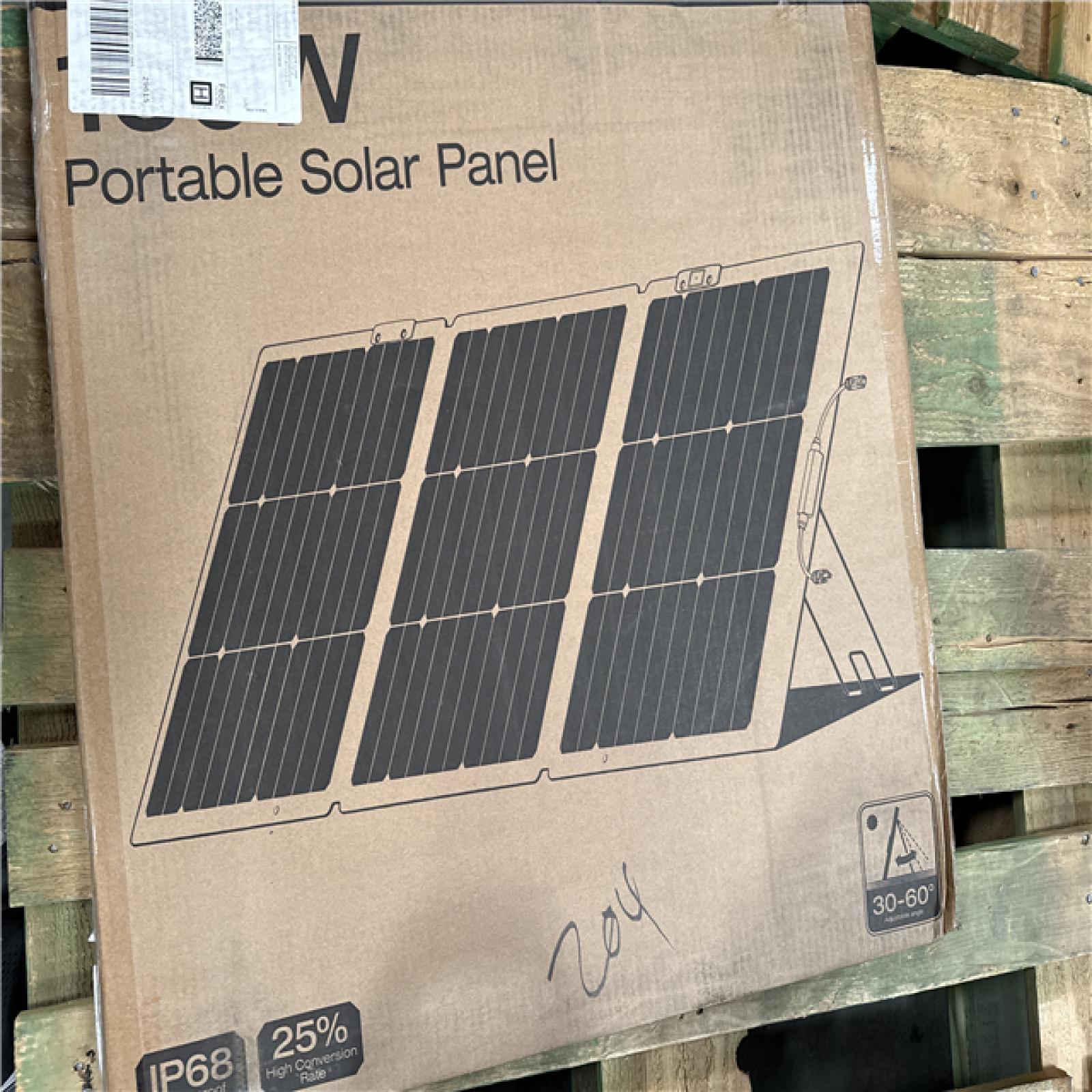 Californa AS-IS Ecoflow Delta 2, Spare Smart battery & Portable Solar Panel