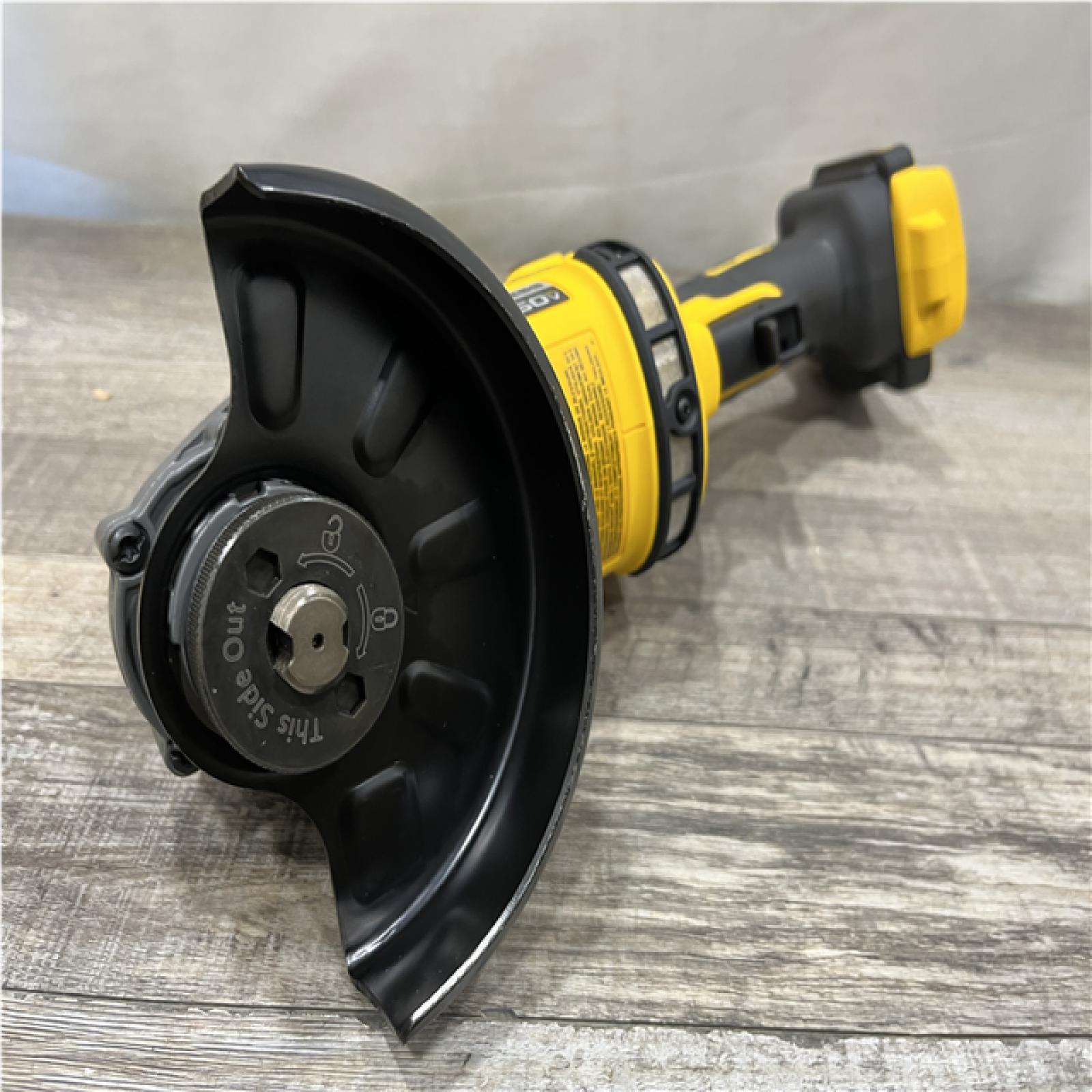 AS-IS DEWALT FLEXVOLT 60V MAX Cordless Brushless 4.5 in. to 6 in. Small Angle Grinder with Kickback Brake (Tool Only)