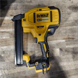 HOUSTON LOCATION - AS-IS DeWALT DCN681D1 20V MAX 18ga Cordless Brushless Narrow Crown Stapler Kit w/ BATTERY & CHARGER