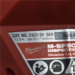 AS-IS MILWAUKEE M12 12V  Cordless M-SPECTOR 360-Degree 4 Ft. Inspection Camera Kit