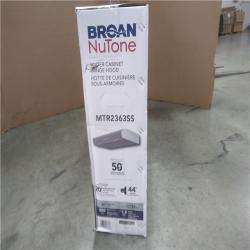 CALIFORNIA AS-IS BROAN NUTONE UNDER CABINET RANGE HOOD
