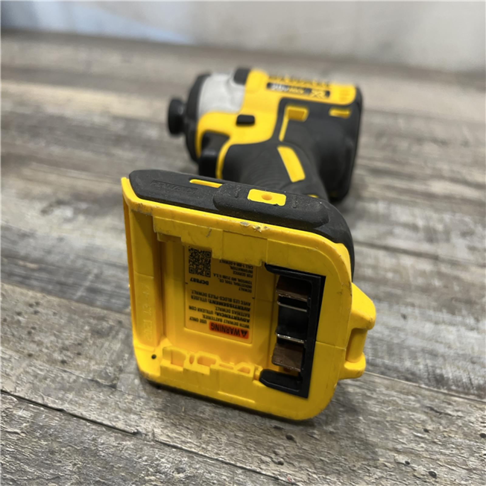 AS-IS DEWALT 20V MAX XR Cordless Brushless 3-Speed 1/4 in. Impact Driver (Tool-Only)