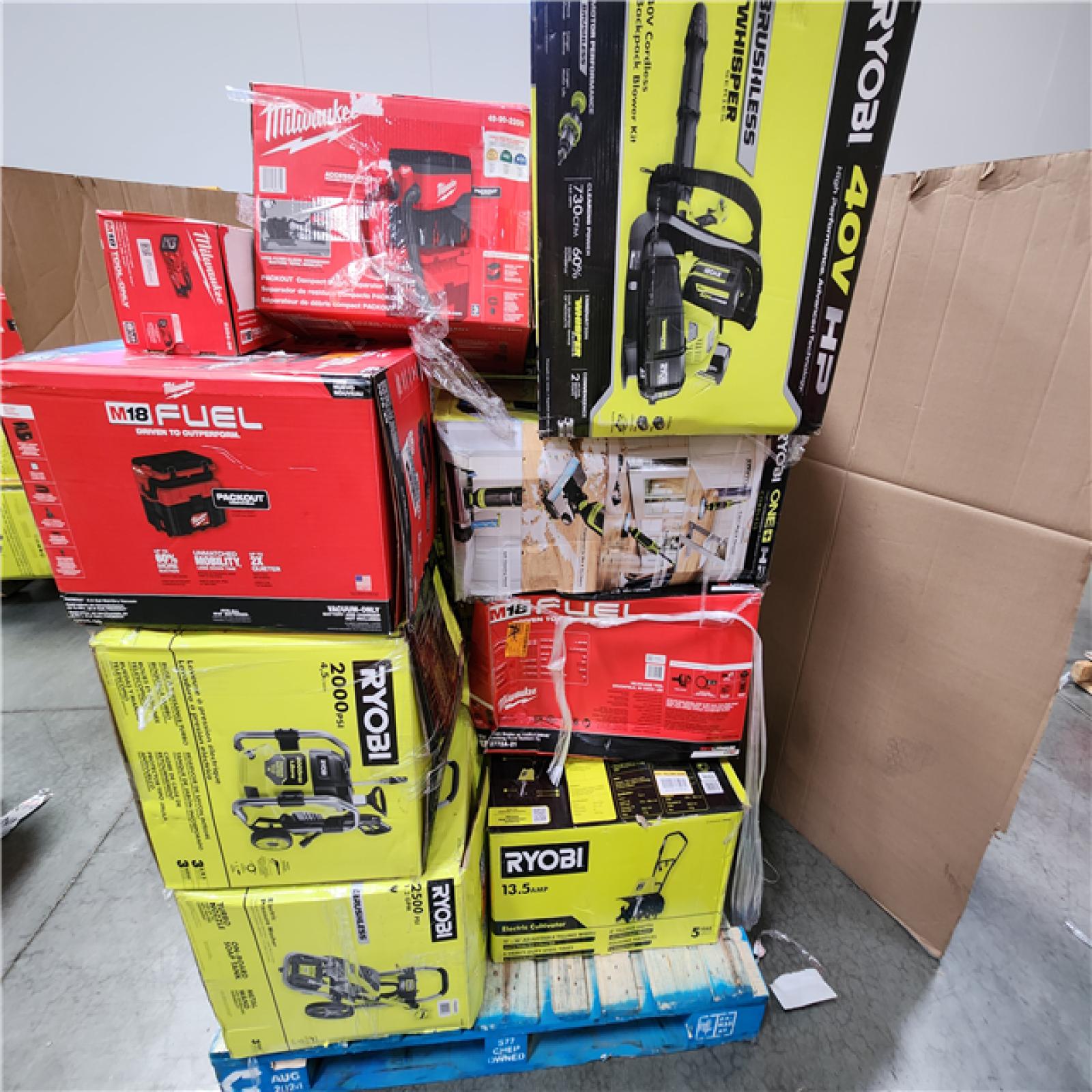 CALIFORNIA AS-IS TOOL PALLET