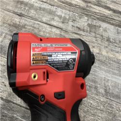 AS-IS Milwaukee FUEL 12-Volt Lithium-Ion Brushless Cordless Hammer Drill and Impact Driver Combo Kit