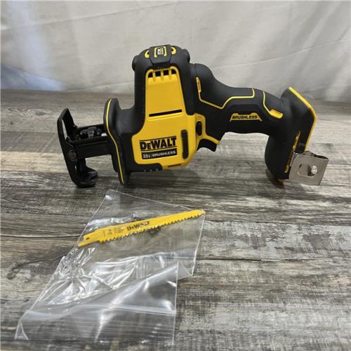 AS-IS DEWALT ATOMIC 20V MAX Cordless Brushless Compact Reciprocating Saw (Tool Only)
