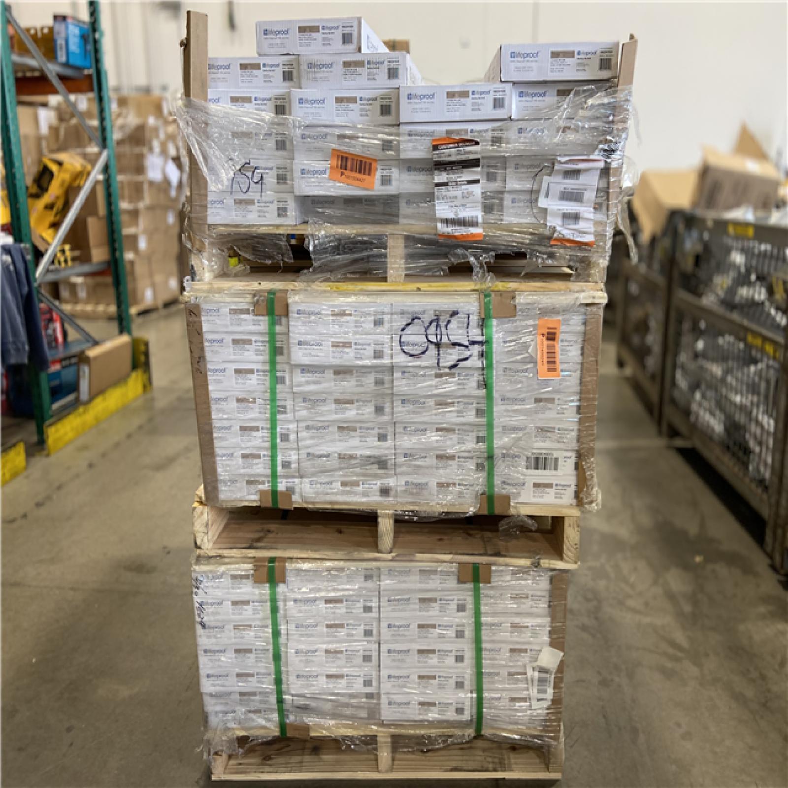 DALLAS LOCATION - Lifeproof Sterling Oak 6 MIL x 8.7 in. W x 48 in. L Click Lock Waterproof Luxury Vinyl Plank Flooring (20.1 sqft/case) 76 (CASES)