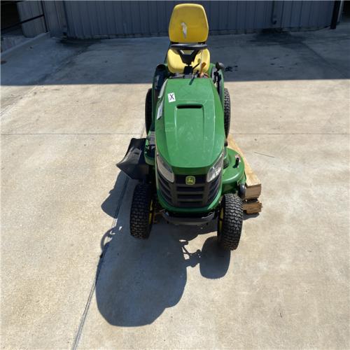 Houston Location AS IS - John Deere S120 Riding Mower