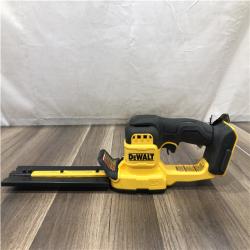 AS-IS DEWALT 20V 8 in. Compact Cordless Hedge Trimmer (Tool-Only)