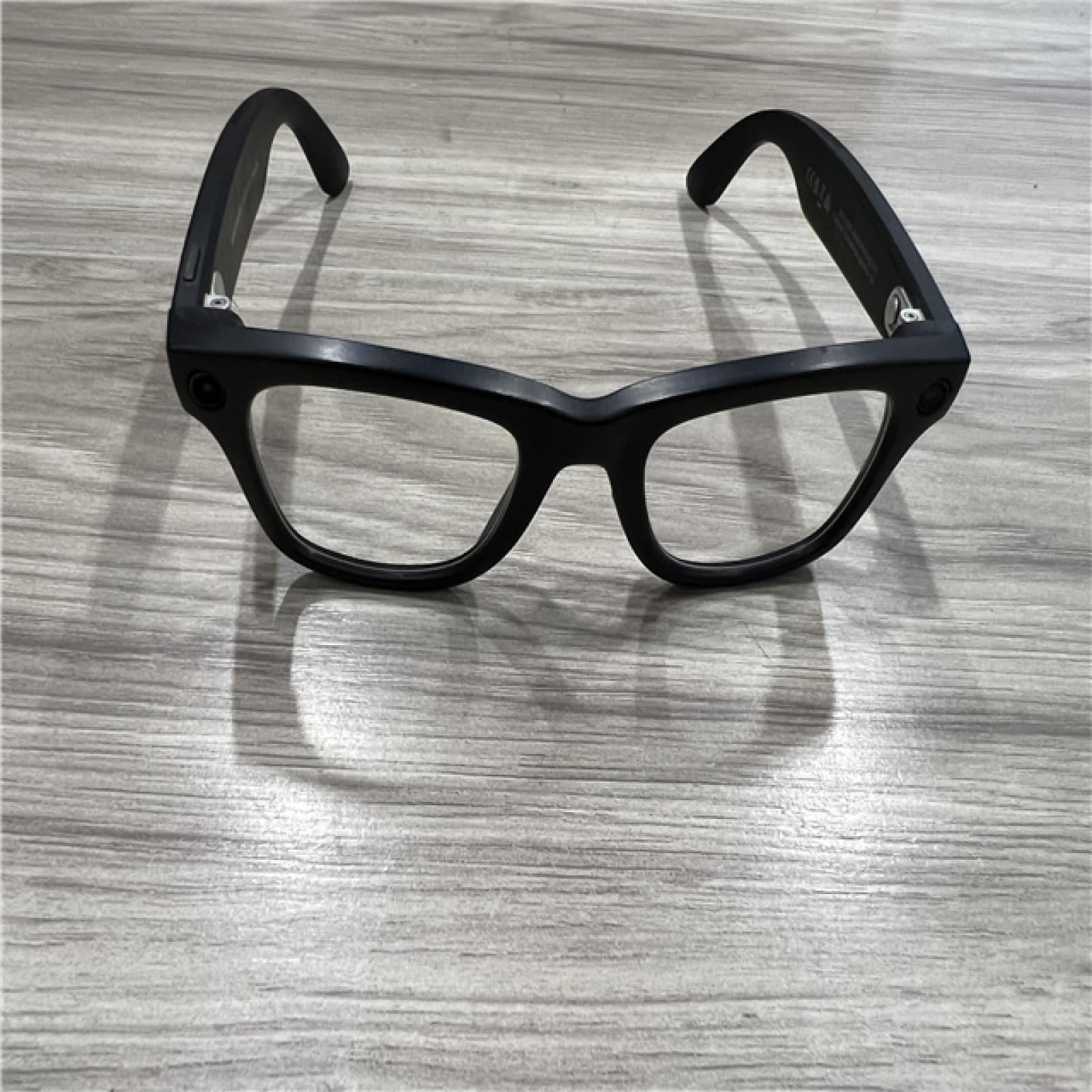 AS-IS Ray-Ban Meta Wayfarer RW4006 - Rectangle Square Black