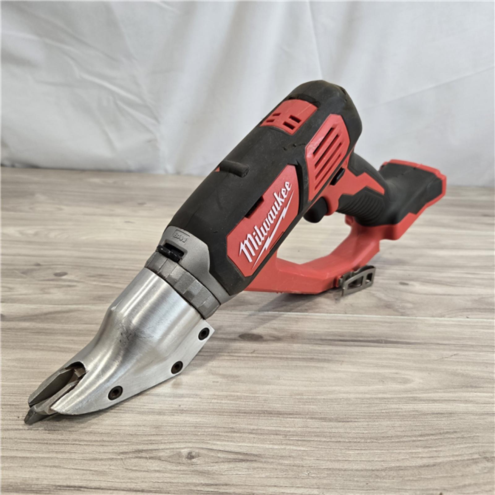 AS-IS Milwaukee M18 18V Cordless 18-gauge Double Cut Metal Shear (Tool-Only)