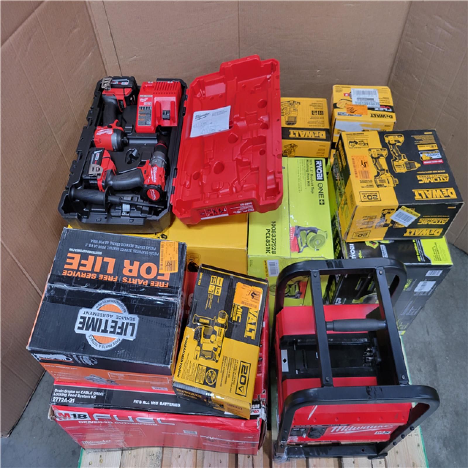 CALIFORNIA AS-IS TOOL PALLET